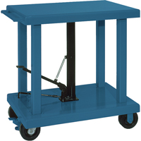 Table de travail hydraulique, 36" lo x 24" la, Acier, Capacit&eacute; 2000 lb MAS Chibougamau