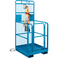Nacelle &eacute;l&eacute;vatrice pour travail en hauteur, 36" x 36" x 72" h, Capacit&eacute; de 1000 lb, Acier MAS Chibougamau