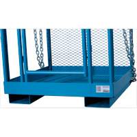 High Work Maintenance Platform, 48" W x 48" D x 72" H, 1000 lbs. Capacity, Steel MAS Chibougamau