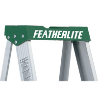 Escabeaux commerciaux (s&eacute;rie 2400), 4', Aluminium, Capacit&eacute; 225 lb, Type 2 MAS Chibougamau