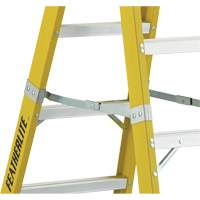 6600 Series Industrial Heavy-Duty 2-Way Stepladders, Fibreglass, 300 lbs. Capacity, 6' MAS Chibougamau