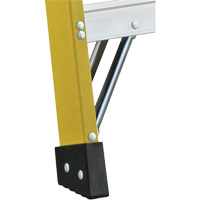 6600 Series Industrial Heavy-Duty 2-Way Stepladders, Fibreglass, 300 lbs. Capacity, 6' MAS Chibougamau