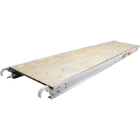 Plateformes de travail - Plancher en contreplaqu&eacute;, Bois, 7' lo x 19" la MAS Chibougamau