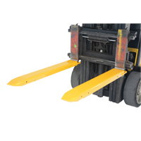 Rallonges de fourche, 48" l x 8-3/8" la, Pour des largeurs de fourches 6" MAS Chibougamau