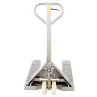 Pallet Truck, Stainless Steel, 48" L x 27" W, 5500 lbs. Capacity MAS Chibougamau