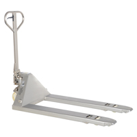 Pallet Truck, Stainless Steel, 48" L x 27" W, 5500 lbs. Capacity MAS Chibougamau