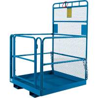 High Work Maintenance Platform, 48" W x 48" D x 72" H, 1000 lbs. Capacity, Steel MAS Chibougamau