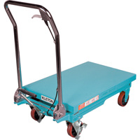 Heavy-Duty Hydraulic Scissor Lift Table, 32" L x 19-3/4" W, Steel, 660 lbs. Capacity MAS Chibougamau