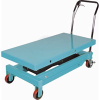 Table &eacute;l&eacute;vatrice robuste &agrave; ciseaux hydraulique, 48" lo x 24" la, Acier, Capacit&eacute; 1545 lb MAS Chibougamau