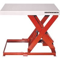 Table &eacute;l&eacute;vatrice &agrave; ciseaux, Acier, 36" lo x 20" la, Capacit&eacute; 550 lb MAS Chibougamau