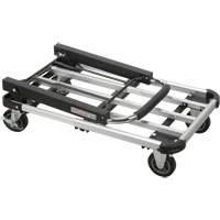 Chariots &agrave; plateforme pliants, Aluminium, 300 lb, 28" lo x 16" la, Hauteur 32" MAS Chibougamau