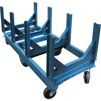 Chariot &agrave; berceaux, 60" lo x 28" la x 29" h, Capacit&eacute; de 5000 lb, Roue Ph&eacute;nolique MAS Chibougamau