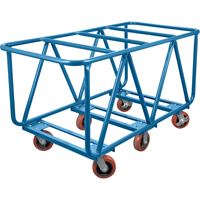 Chariot &agrave; plateforme pour mat&eacute;riaux de construction, 60" x 30" x 33", Capacit&eacute; 2500 lb MAS Chibougamau
