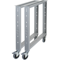 Workbench - Legs, Steel, 22" D x 32" H, Pair MAS Chibougamau