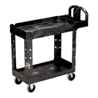 Chariot utilitaire robuste - 4500-88, 2 tiers, 17-1/8" x 33-1/4" x 39", Capacit&eacute; 500 lb MAS Chibougamau