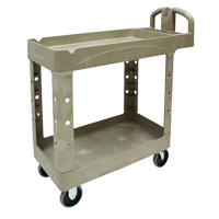 Chariot utilitaire robuste - 4500-88, 2 tiers, 17-1/8" x 33-1/4" x 39", Capacit&eacute; 500 lb MAS Chibougamau