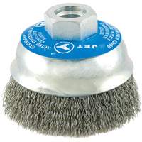 Stainless Steel Crimped Wire Cup Brush MAS Chibougamau