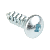 Tapping Screw Pan Head, #14 x 3/4" L, Zinc Plated MAS Chibougamau