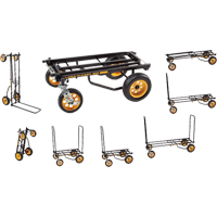 Transporteur d'&eacute;quipement 8 en 1 RockNRoller Multi-Cart, tout terrain, Acier, Capacit&eacute; 500 lb MAS Chibougamau