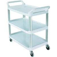 Chariot avec tablette et parois ouvrantes, 3 tiers, 40" x 37" x 20", Capacit&eacute; 300 lb MAS Chibougamau