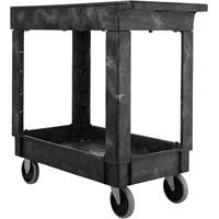 Chariot utilitaire avec poign&eacute;e, 2 tiers, 34" x 31-1/4" x 16", Capacit&eacute; 500 lb MAS Chibougamau