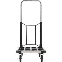 Fold-Up Platform Truck, Stainless Steel, 300 lbs., 28" L x 16" W, 33-1/2" High MAS Chibougamau
