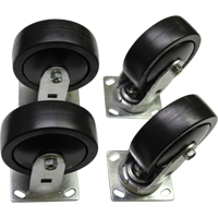 Self Dumping Hopper - Caster Set MAS Chibougamau