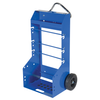 Chariot portatif pour mat&eacute;riaux bobin&eacute;s, Acier, 4 Montants, 29" la x 47-5/16" h x 21-7/8" p, Capacit&eacute; de 300 lb MAS Chibougamau