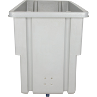 Tilt Truck, Polyethylene, 0.625 cu. yd., 500 lbs. Load Capacity MAS Chibougamau