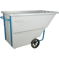 Tilt Truck, Polyethylene, 1.1 cu. yd., 1250 lbs. Load Capacity MAS Chibougamau