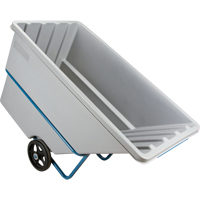 Tilt Truck, Polyethylene, 1.1 cu. yd., 2000 lbs. Load Capacity MAS Chibougamau
