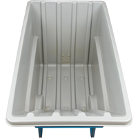 Tilt Truck, Polyethylene, 1.1 cu. yd., 2000 lbs. Load Capacity MAS Chibougamau