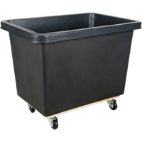 Tapered Wall Box Truck, Polyethylene, 37" L x 26" W x 30" H, 9 cu. ft. Volume, 500 lbs. Capacity MAS Chibougamau