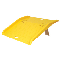 Rampe de quai de chargement portable en poly pour diable, Capacit&eacute; de charge 750 lb, 36" lo x 35" la x 5" h MAS Chibougamau