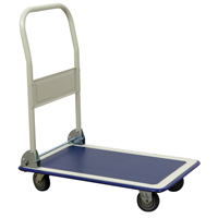 Chariot &agrave; plateforme avec poign&eacute;e pliante, Acier, 440 lb, 29" lo x 19" la, Hauteur 32-1/2" MAS Chibougamau