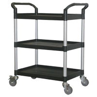 Chariot utilitaire, 3 tiers, 33-1/2" x 39-3/8" x 19", Capacit&eacute; 300 lb MAS Chibougamau