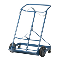 Chariot professionnel CC-2 pour deux bouteilles de gaz, Roues Caoutchouc moul&eacute;, Base de 16-7/8" la x 7-1/4" lo, 500 lb MAS Chibougamau