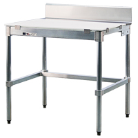 &eacute;tabli avec dessus en poly, 36" la x 24" p x 35-1/2" h, Capacit&eacute; 2000 lb MAS Chibougamau