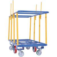 Horizontal Panel Cart, 63-7/16" x 28-1/2" x 40-15/16", 2000 lbs. Capacity MAS Chibougamau