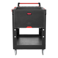 Chariot utilitaire robuste et polyvalent, 2 tiers, 25-1/5" x 36" x 51-1/2", Capacit&eacute; 500 lb MAS Chibougamau