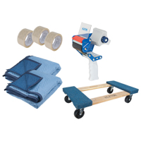 Moving Kit, Wood Frame, 18" W x 30" L, 1000 lbs. Capacity MAS Chibougamau