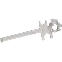 Cl&eacute; pour baril, Ouverture de 3/4"/2", Poign&eacute;e 9-1/2", Acier inoxydable MAS Chibougamau