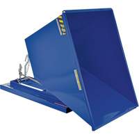 Conteneur autobasculeur, Acier, 1 vg³, Bleu MAS Chibougamau
