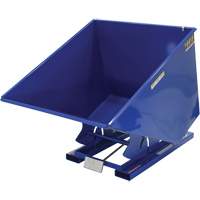 Conteneur autobasculeur, Acier, 2 vg³, Bleu MAS Chibougamau