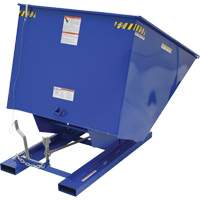 Conteneur autobasculeur, Acier, 2 vg³, Bleu MAS Chibougamau