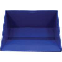 Conteneur autobasculeur, Acier, 3 vg³, Bleu MAS Chibougamau