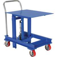 Table &eacute;l&eacute;vatrice, 30" lo x 24" la, Acier, Capacit&eacute; 2000 lb MAS Chibougamau