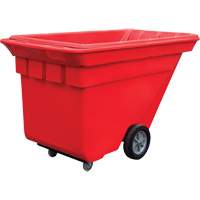 Techtruck Tilt Truck, Polyethylene, 5/8 cu. yd., 1000 lbs. Load Capacity MAS Chibougamau