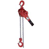 VQ Series Super Light Lever Hoist, 10' Lift, 2300 lbs. (1.6 tons) Capacity, Zinc Chain MAS Chibougamau