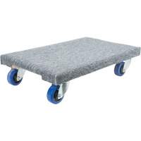 Medium-Duty Solid Wood Dollies, Polyolefin Wheels, 900 lbs. Capacity, 18" W x 24" D x 7" H MAS Chibougamau